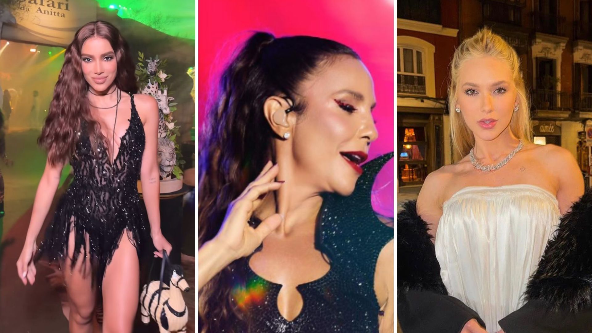 Anitta, Ivete e Virginia